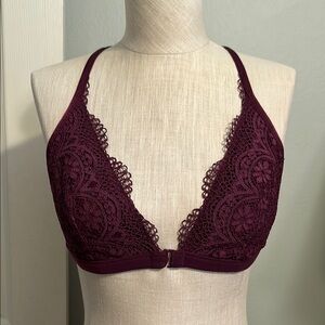 Victoria's Secret Purple Lace Bralette Intimates